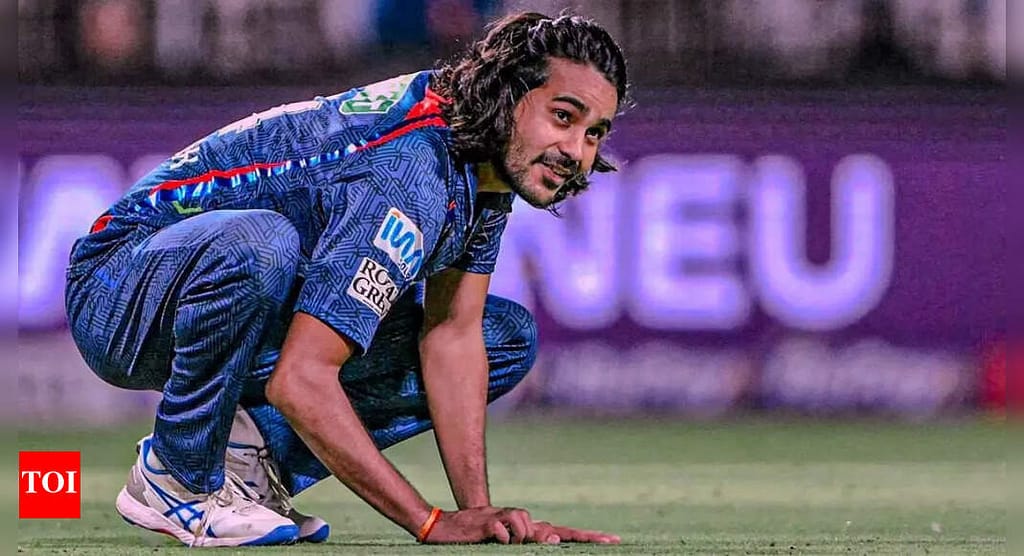‘Yeh nahi sudhrega’: Digvesh Rathi can’t stop ‘notebook’ celebration despite hefty fines in IPL 2025 | Cricket News ‘Yeh nahi sudhrega’: Digvesh Rathi can’t stop ‘notebook’ celebration despite hefty fines in IPL 2025 | Cricket News